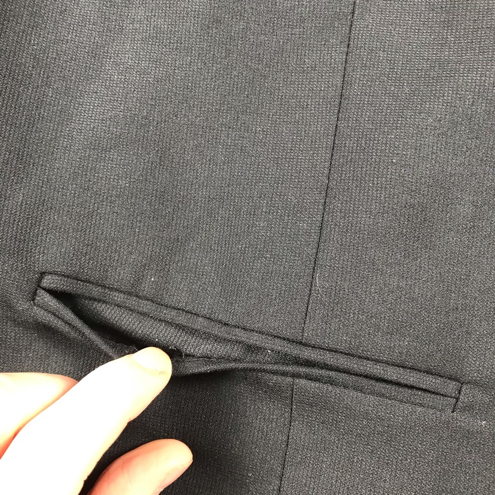 LAST CHANCE CLEARANCE Alfani Suit Vest Black - Picture 4 of 8